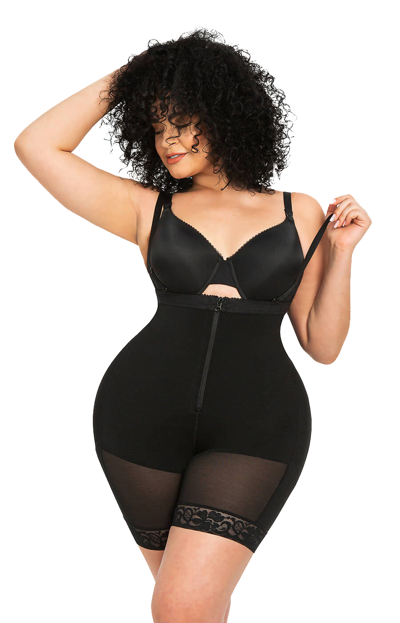 AirSlim® Firm Tummy Compression Bodysuit Shaper with Butt Lifter