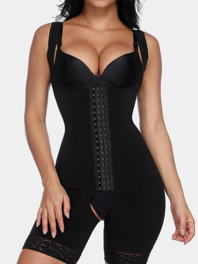 Flatten Tummy Body Shapewear with 3 Hooks